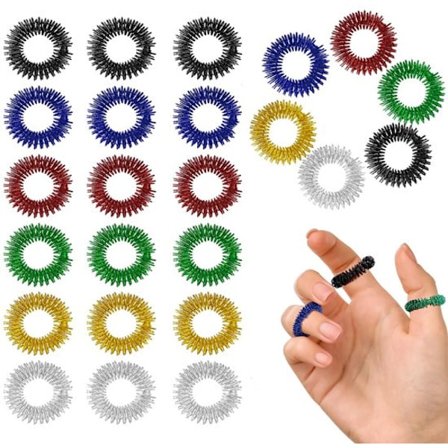 ING 24 Massasjeringer - Fingermassasjeringer - Lindre Stress - Slapp av - Voksne og Tenåringer