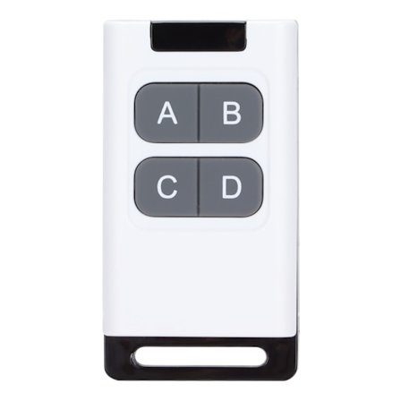 RF Fjernbetjening Trådløs 4CH 433Mhz Fjernbetjening Relæafbryder til Garageporte Hjemmesikkerhedsprodukter