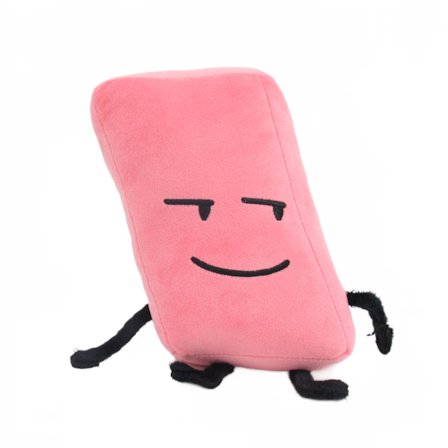 Kosedyr Fantasy Island Kosedyr Søte plysjdukker for barn og voksne (1-pakning) (Viskelær)