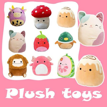 30 cm Squishmallow Kudde Plyschleksak GRODA