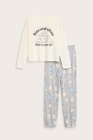 Kappahl | Pyjama | Luonnonvalkoinen