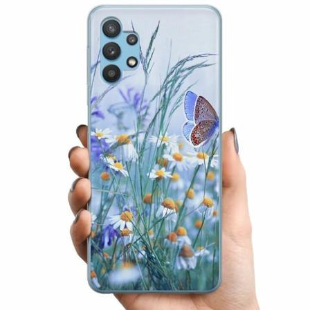 Samsung Galaxy A32 5g Tpu Mobilskal Blommor