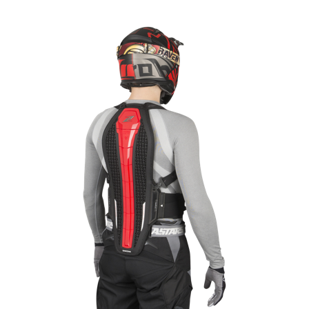 Rückenprotektor Zandonà Hyrbid Pro x8 Rot M