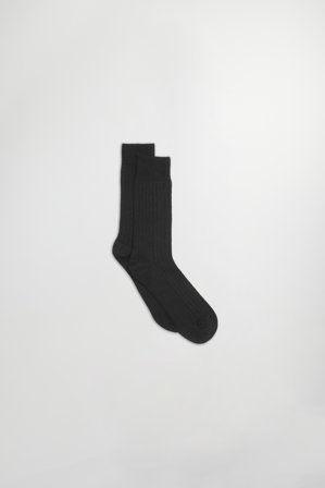 NN.07 Sock Ten 9140 Herren Schwarz Wollmix