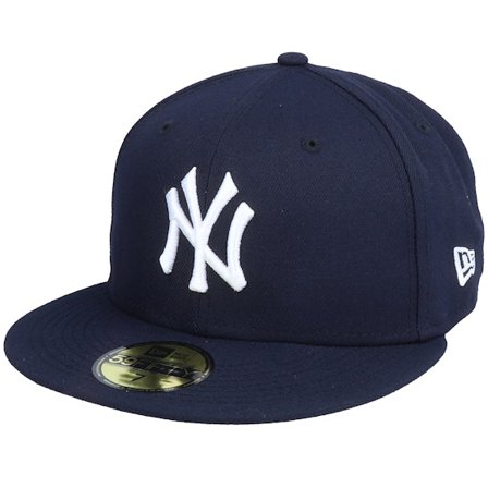 New Era - MLB Blau fitted Cap - New York Yankees Authentic On-Field 59Fifty Navy Fitted @ Hatstore