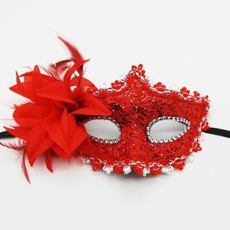 Lace Eye Masks Masquerade Masks RED