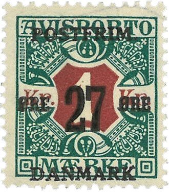 Danmark 1918 - AFA 95 - Postfrisk