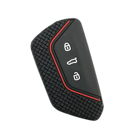 Til VW Golf 8 Mk8 GTI GTD R ID3 ID4 2020 Dekoration Silikone Bil Nøgle Etui Fob Holder Cover Trim Biltilbehør