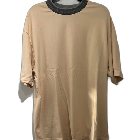 Acne studios - neck logo tee