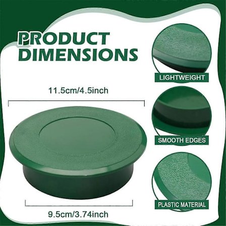 10 stk. Golfkopdæksel Golføvelseshjælpemidler Hulafdækninger Golfhul Putting Green-dæksel til golf