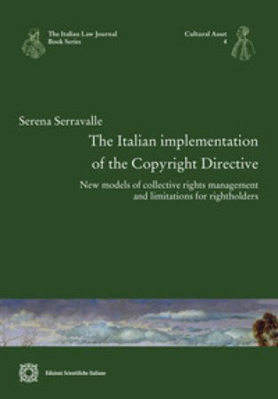 The Italian implementation of the Copyright Directive Serena Serravalle
