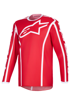 Alpinestars Fluid Apex MX Jersey Red/White S