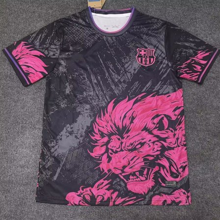 25-26 FC Barcelona Pink Lion Special Edition Fodboldtrøje S-2XL