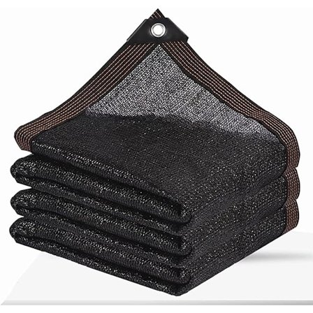 Skyggenet - Have Skyggenet med Øjer Udendørs Solskærm til Pergola, 2x2m