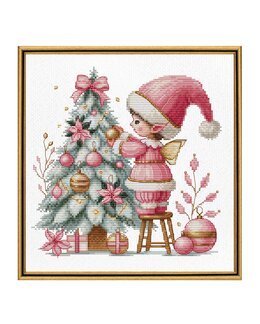 Stickpackung Bild Weihnachtsfreude