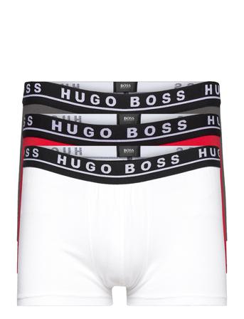 Trunk 3P Co/El Boxershorts Rød BOSS