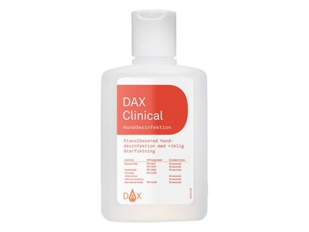 DAX Handdesinfektion Clinical 150ml - Lyreco - Städ och hygien - Desinfektionsmedel - Handdesinfektion