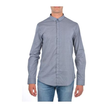 Emporio Armani Shirt Blå, Herre Skjorter