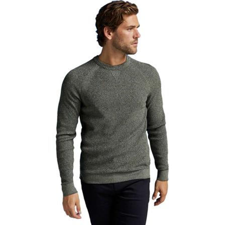 Cast Iron, Round-neck Knitwear Groen, Heren, Maat:S,Cotton