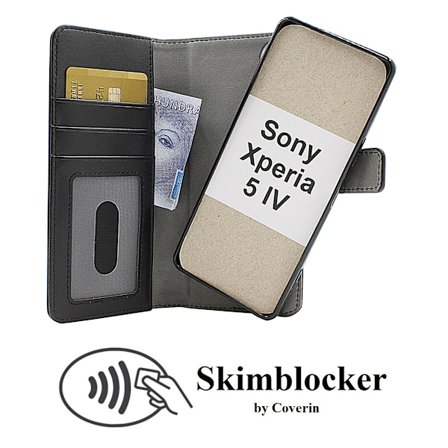 Skimblocker Magnet Fodral Sony Xperia 5 IV (XQ-CQ54) 5G