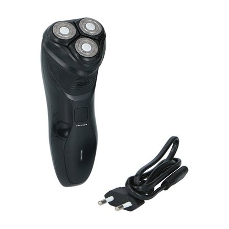 Uppladdningsbar rakapparat med 3 huvuden