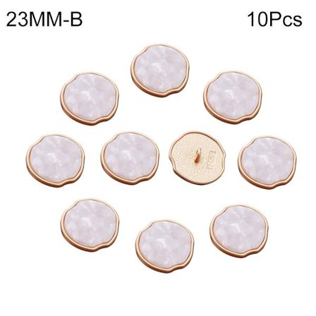10 stk perleknapper skjorteknapper 23MMB B