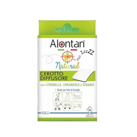 Alontan Natural Cerotto Antizanzare 24 Pezzi