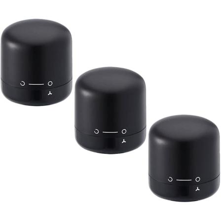 Champagnepropper med vridelås, silikonforseglet vin- og ølpropper, forseglede flaskekorker, gjenbrukbare vinpropper, vintilbehør, gave (