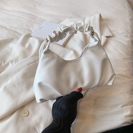 Muleposer Underarm Håndtaske HVID