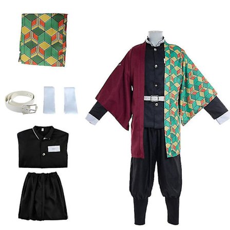 Demon Slayer Tomioka Giyuu Outfit Fancy Up Kostume Anime