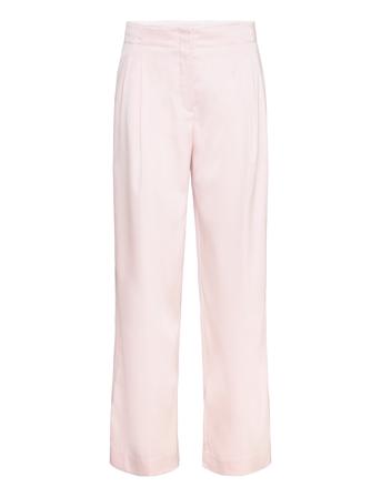 2Nd Carter - Heavy Satin Bottoms Trousers Wide Leg Pink 2NDDAY