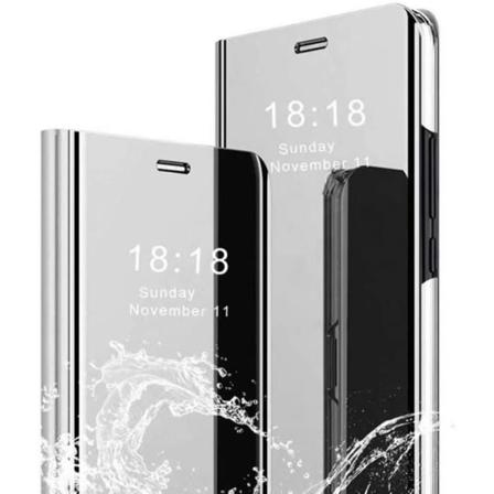 Xiaomi Redmi 9C etui (NFC). Smart Case, Plating Spejl, Mirror Flip Case Cover, Xiaomi Redmi 9C Case Cover (NFND