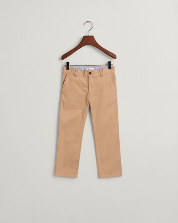 GANT Kinder Regular Fit Chinohose (92) Khaki
