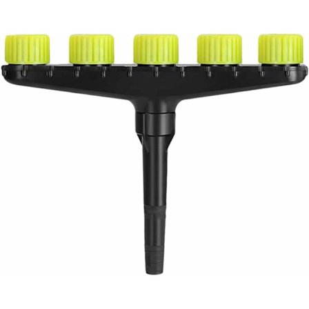 Landbrugssprøjte Havevanding Dyse Brusebad Forstøvning Vandingsværktøj Justerbar Vandmængde Størrelse (5 hoveder)