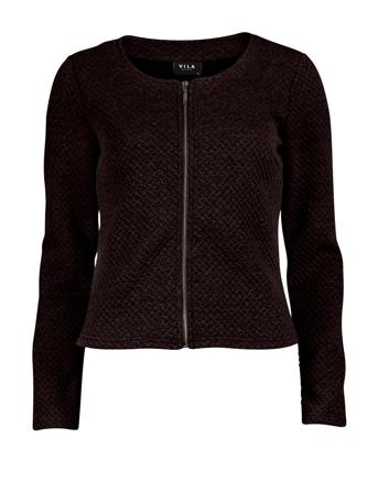 Vinaja New Short Jacket- Noos Blazers Cropped Blazers Sort Vila