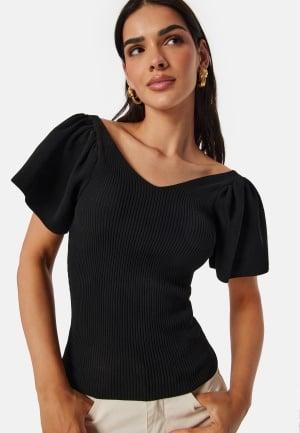 ONLY - Onlleelo Open Back Pullover S - Black - Toppar & T-shirts - Dam - Bubbleroom