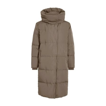 Object, Louise Long Down Jacket Bruin, Dames, Maat:XL