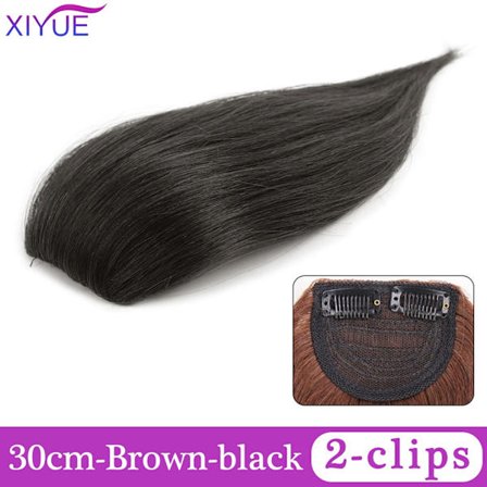 XIYUE Pad Hårbitar Klämma i hårförlängningar Klämma syntetiska långa raka klipp i syntetiska hårförlängningar Öka håret