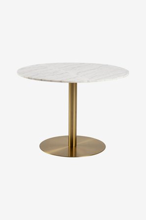 NORDFORM - Spisebord Cleo, Ø 105 cm - Hvid - Spiseborde - Fra Homeroom