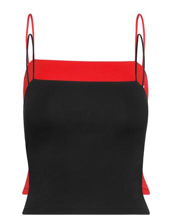 2-Pack Scarlet Singlet Top Ærmeløs Top Multi/mønstret Gina Tricot