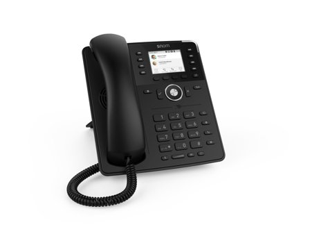SNOM D735 - VoIP-telefon - treveis anropskapasitet