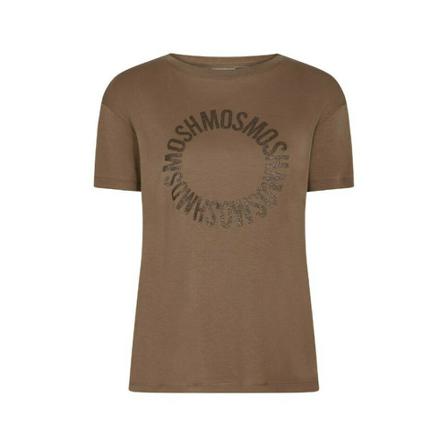 Mos Mosh - T-shirts - Brun - Dam - Storlek: S, Dam, Storlek: S