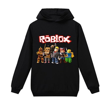 Roblox Huppari Lapsille Ulkovaatteet Collegepaita musta 140 cm
