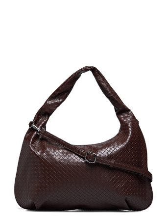 Noella Peony Hobo Bag - Brown - ONE SIZE