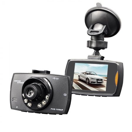 DASHCAM FULL HD BILKAMERA TAXI 1080P OPPTAKER KJØRETØYKAMERA