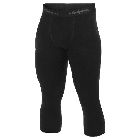 Woolpower 3/4 Long Johns Men's Lite Men base layer trousers Black S