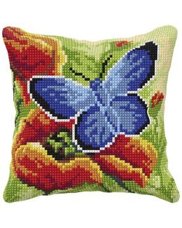 Broderikit Pude Sommerfugle - Orchidea