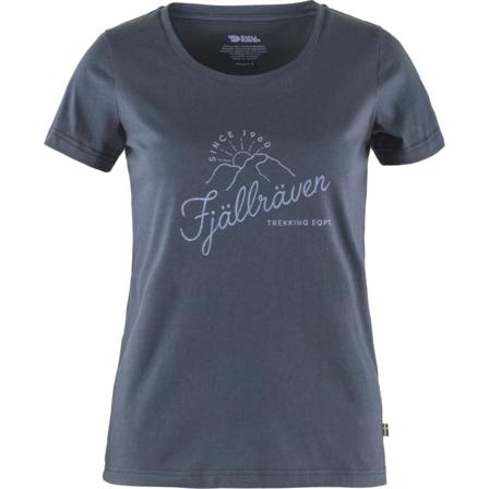 Fjällräven Women's Sunrise T-shirt Women short-sleeved sweaters Blue XS