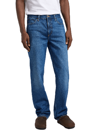 Lee West Jeans Herr Blå 34 L32