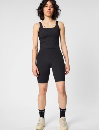 Girlfriend Collective Tommy Square Tank - Black - L